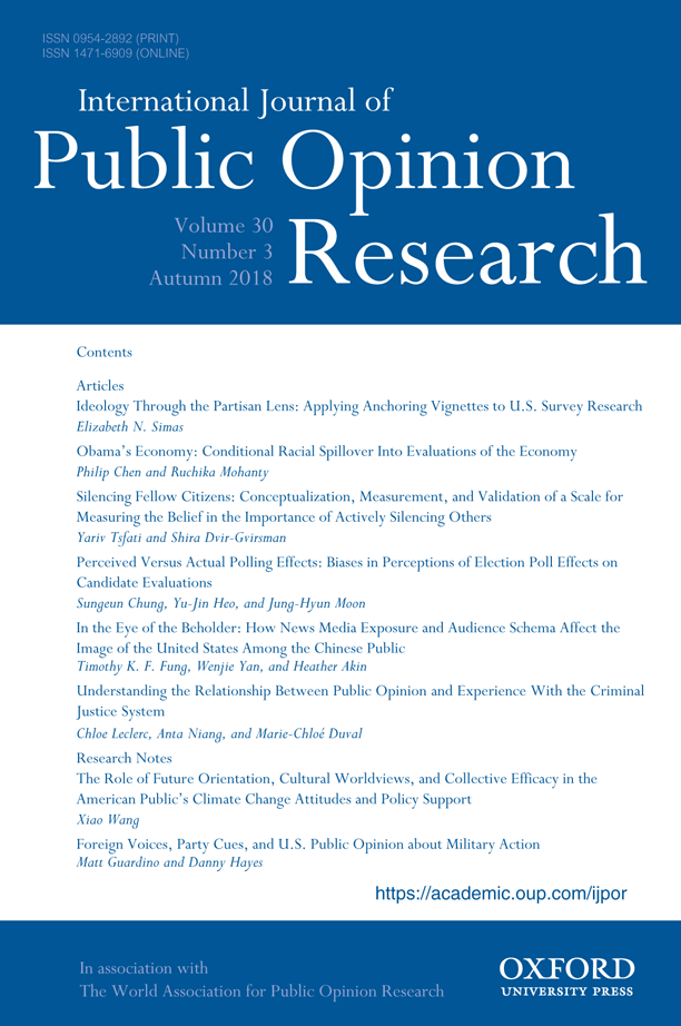 Some Deficits and Some Misperceptions: Linking Partisanship With Climate Change Cognitions